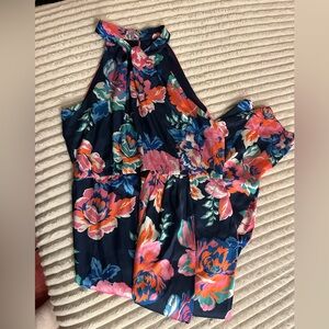 Julia Jordan size 16 Floral Halter Neck dress  - Multicolor